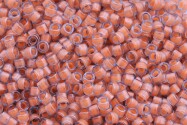 DB2042 Luminous Sea Coral Miyuki Delica 11/0 Perle di cilindro giapponese 1,6mm 5g