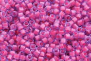 DB2048 Luminous Pink Taffy Miyuki Delica 11/0 Perle di cilindro giapponese 1,6mm 5g