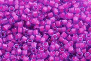 DB2049 Luminous Hot Pink Miyuki Delica 11/0 Perle di cilindro giapponese 1,6mm 5g