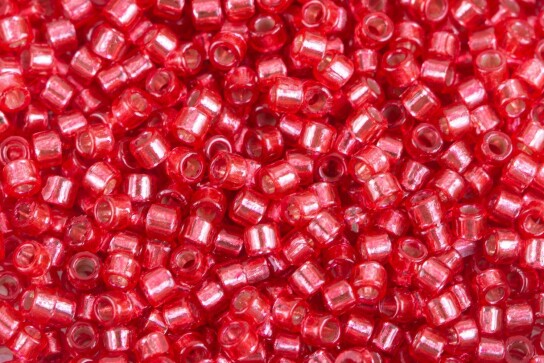 DB2159 Duracoat S/L Dyed Light Cranberry Miyuki Delica 11/0 Perle di cilindro giapponese 1,6mm 5g