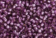 DB2169 Duracoat S/L Dyed Lilac Miyuki Delica 11/0 perles cylindriques japonaises 1,6mm 5g