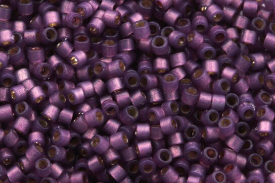 DB2182 Duracoat SF S/L Dyed Lilac Miyuki Delica 11/0 perles cylindriques japonaises 1,6mm 5g