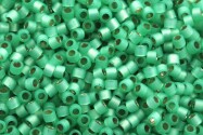 DB2188 Duracoat SF S/L Dyed Spearmint Miyuki Delica 11/0 Japanese cylinder beads 1.6mm 5g