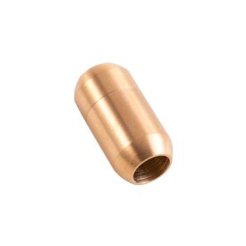 Chiusura magnetica oro in acciaio inox 19x10mm (ID 6mm)...