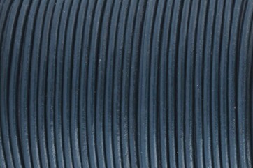 Cinturino in pelle di capra Blu scuro ø1,5mm