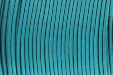Goatskin strap Turquoise ø1.5mm