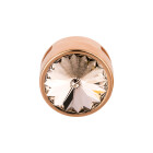 Slider with Rivoli Silk 12mm (ID 10x2mm) rose gold