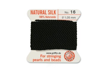 GRIFFIN pearl silk Black N°16 ø1.05mm
