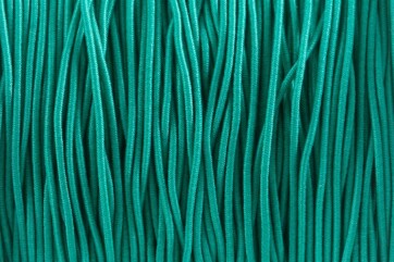 Cordone elastico in gomma Ø1mm Smeraldo