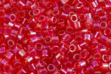 DBM0172 Transparent Red AB Miyuki Delica 10/0 perles...