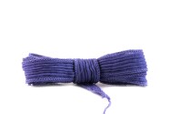 Handmade silk ribbon Crinkle Crêpe Dark Lavender 20mm wide