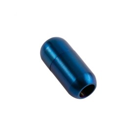 Chiusura magnetica blu in acciaio inox 18x7mm (ID 5mm)...