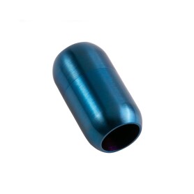Chiusura magnetica blu in acciaio inox 21x12mm (ID 8mm)...