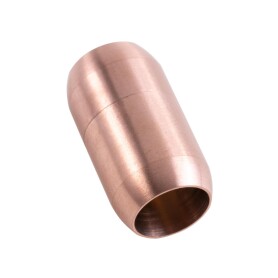 Chiusura magnetica oro rosa in acciaio inox 25x14mm (ID...