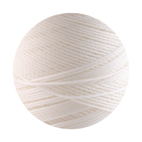 Linhasita® Waxed Polyester Yarn Offwhite Ø0,75mm