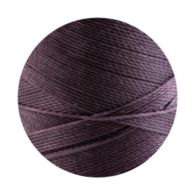 Linhasita® Waxed Polyester Yarn Dark Plum...