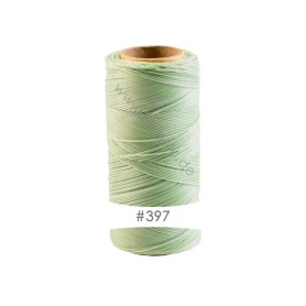 Linhasita® Waxed Polyester Yarn Pastel green...
