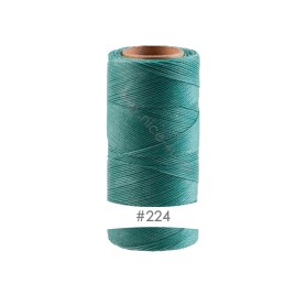 Linhasita® Waxed Polyester Yarn Teal Ø0,75mm 1...