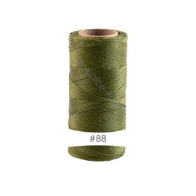 Linhasita® Waxed Polyester Yarn Olive Ø0,75mm...