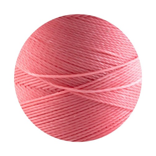 Linhasita® Waxed Polyester Yarn Salmon Ø0,75mm 10m