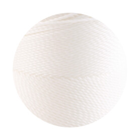 Linhasita® Waxed Polyester Yarn White Ø1mm 10m