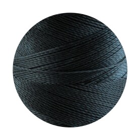 Linhasita® Waxed Polyester Yarn Black blue...