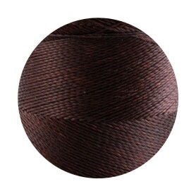 Linhasita® Waxed Polyester Yarn Dark Chocolate...