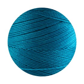Linhasita® Waxed Polyester Yarn Dark Turquoise...