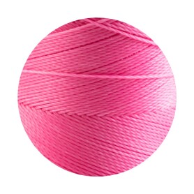 Linhasita® gewachstes Polyestergarn Pink Ø0,75mm