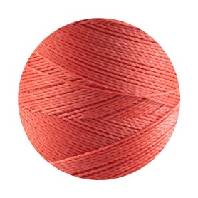 Linhasita® Waxed Polyester Yarn Salmon Orange...