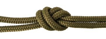 Sail rope / braided cord Olive #23 Ø8mm in desired...