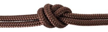 Sail rope / braided cord Brown #55 Ø8mm in desired...