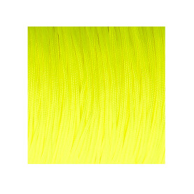 10m Macrame ribbon satin cord Ø1mm Neon Yellow