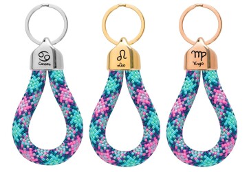 Create your key chain from 10mm sail rope with double end...