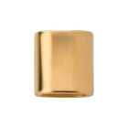 Zwischenstück 15x14mm gold geeignet für ø5mm Segelseil 24K vergoldet