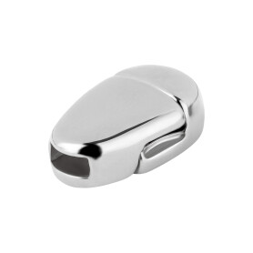 Zamak Magnetverschluss oval antik silber 16x10mm (ID...