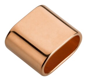 Spacer 20x24mm rose gold suitable for ø10mm sail rope 24K rose gold-plated