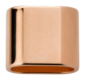 Spacer 20x24mm rose gold suitable for ø10mm sail...
