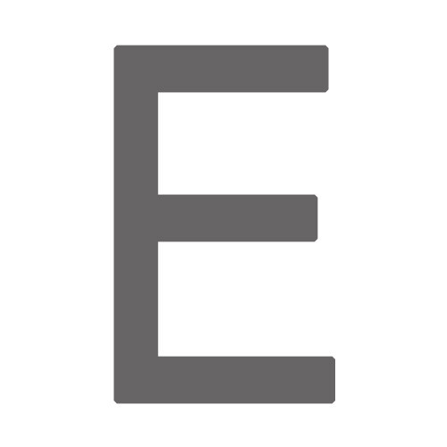 Letter E